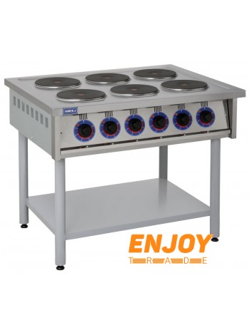 Плита электрическая промышленная Кий-В ПЕ-6КР